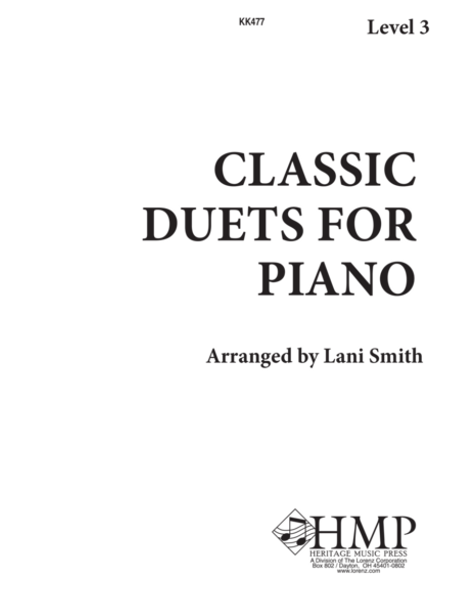 Classic Duets for Piano - Level 3 Piano Duet scores gallery preview page 1