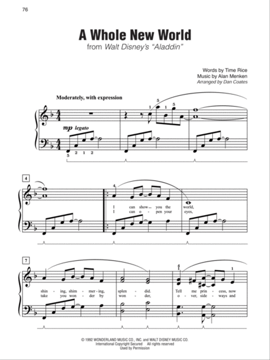 Simply Movies Simply Movies Easy Piano scores gallery preview page 5