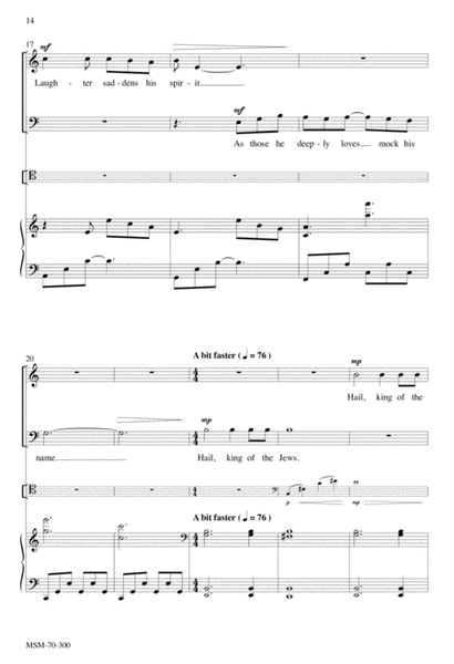 Return to Me: A Choral Service based on the Stations of the Cross (Choral Score) image number null