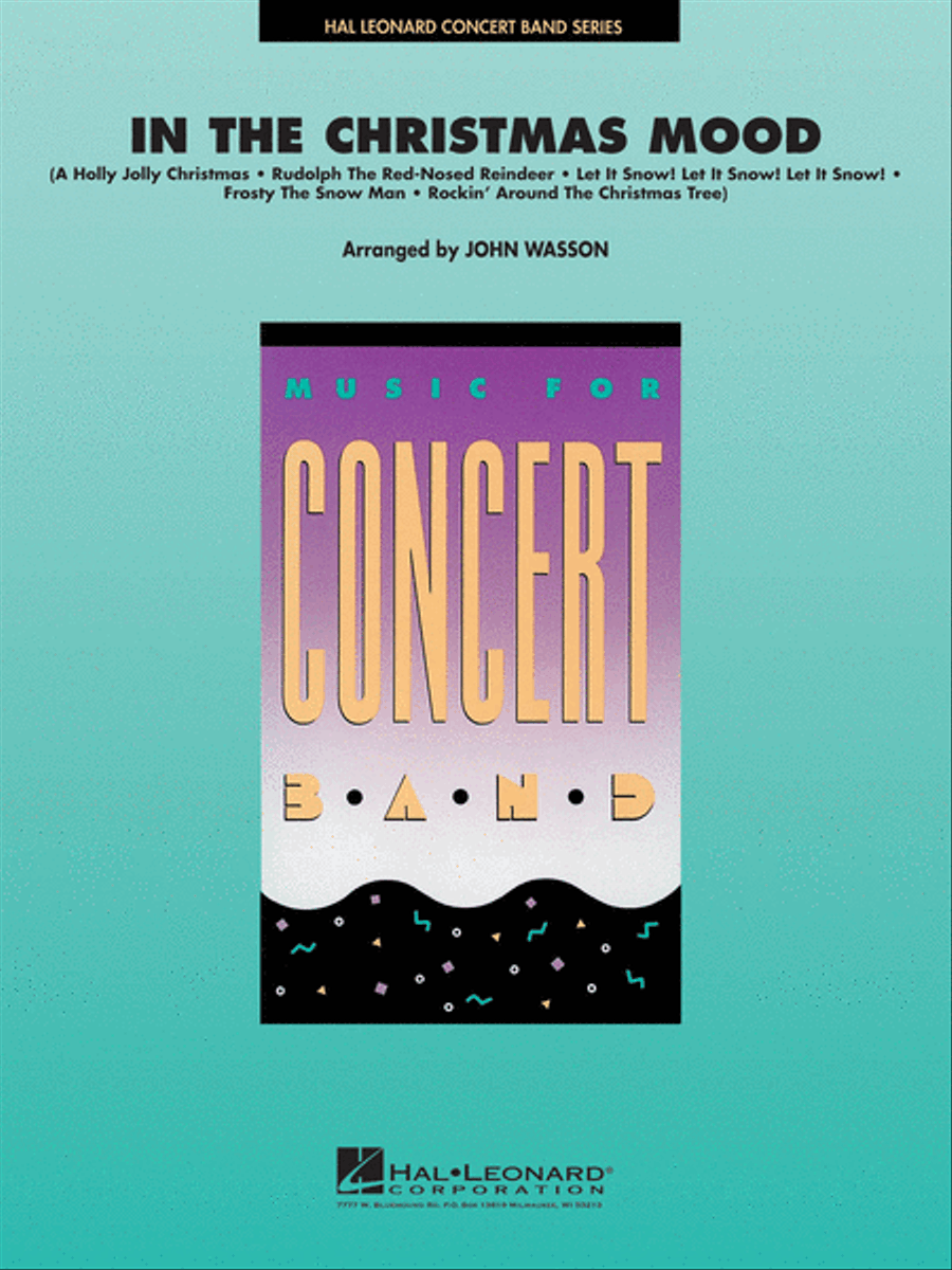 In the Christmas Mood Concert Band scores gallery preview page 1