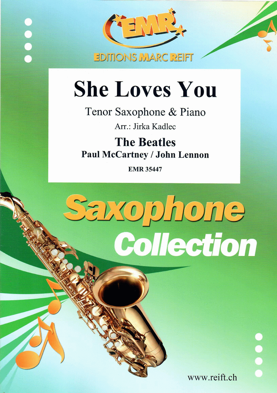 She Loves You Tenor Saxophone scores gallery preview page 1