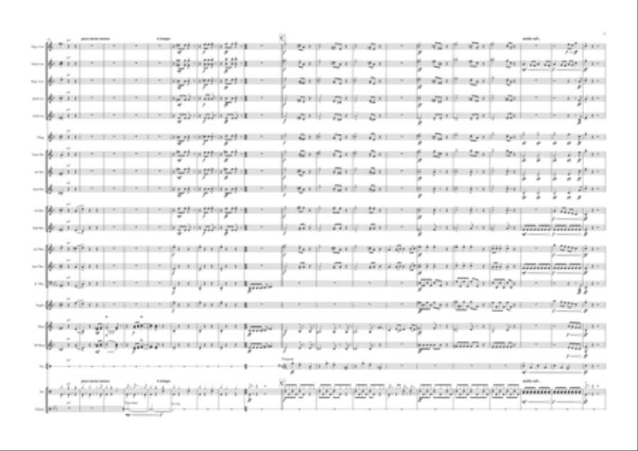 Bicycle Race Brass Band scores gallery preview page 5
