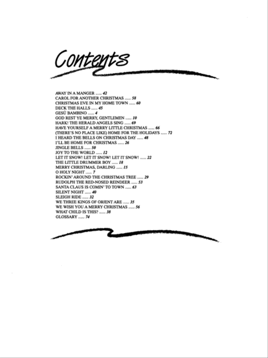 Advanced Piano Solos Complete - Christmas Edition Piano Solo scores gallery preview page 2