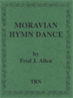 Book cover for Moravian Hymn Dance