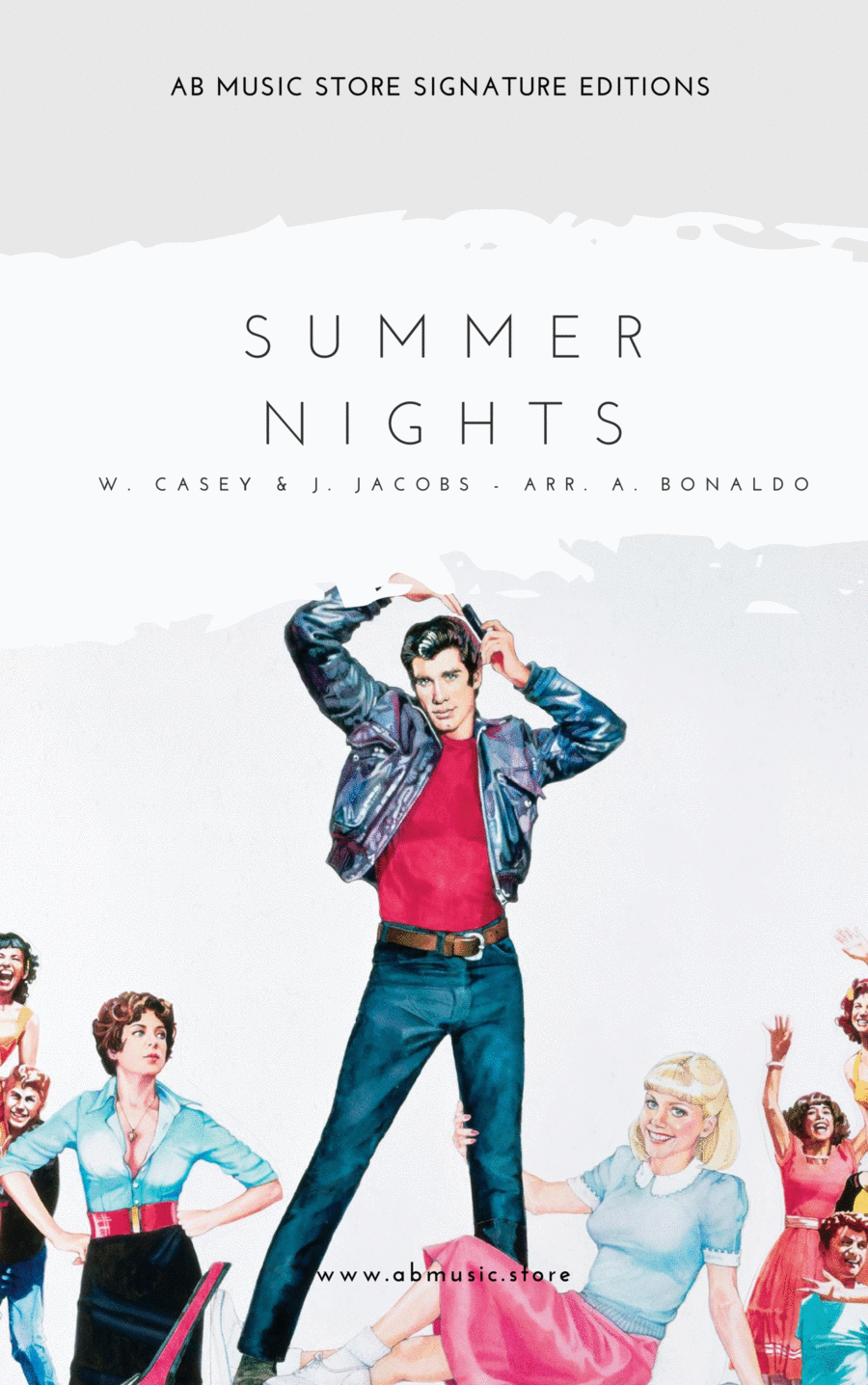 Summer Nights Summer Nights Brass Ensemble scores gallery preview page 1