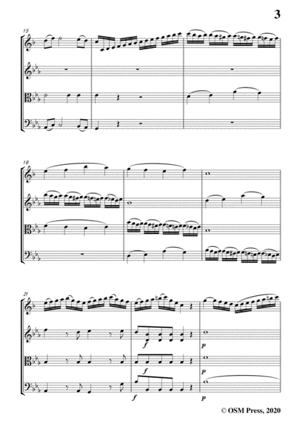 Stamitz-Quartet in E flat Major,Op.19 No.1,for Clarinet,Vln,Vla&VC image number null