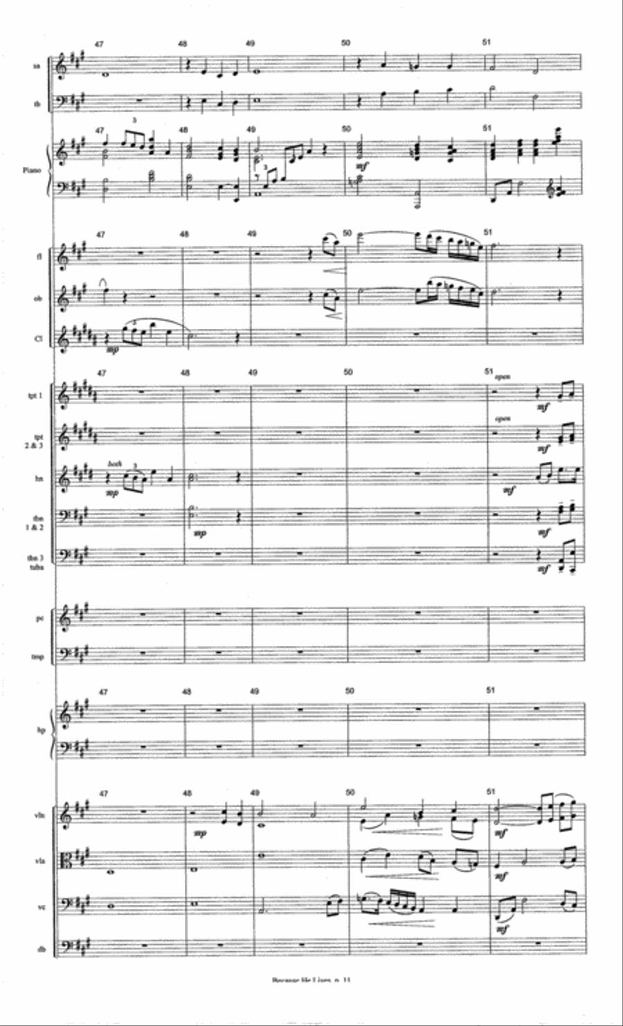Because He Lives Choir scores gallery preview page 12