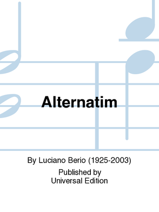 Book cover for Alternatim