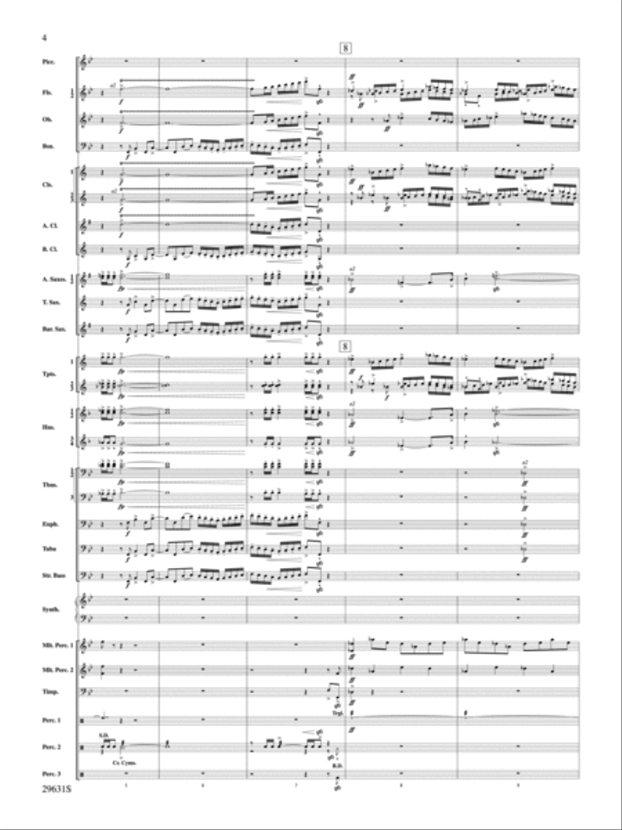 Beyond Whistler Concert Band scores gallery preview page 3