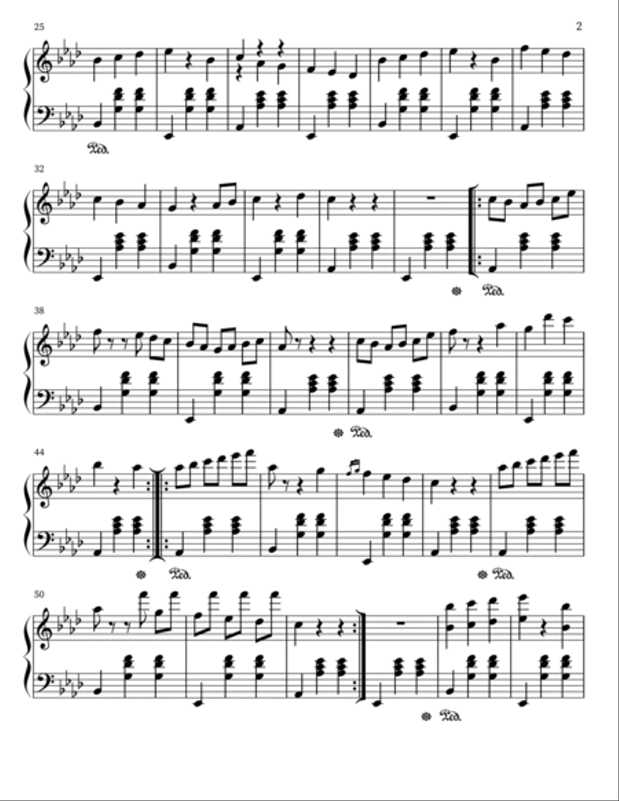 Waltz, End of the Storm. Waltz, End of the Storm. Piano Solo scores gallery preview page 2