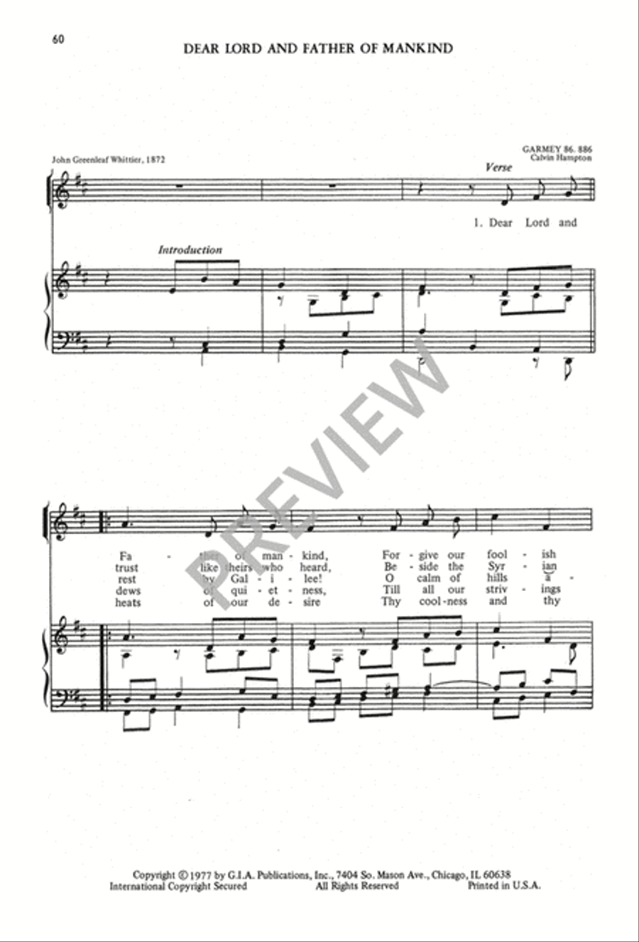 The Calvin Hampton Hymnary 4-Part scores gallery preview page 64