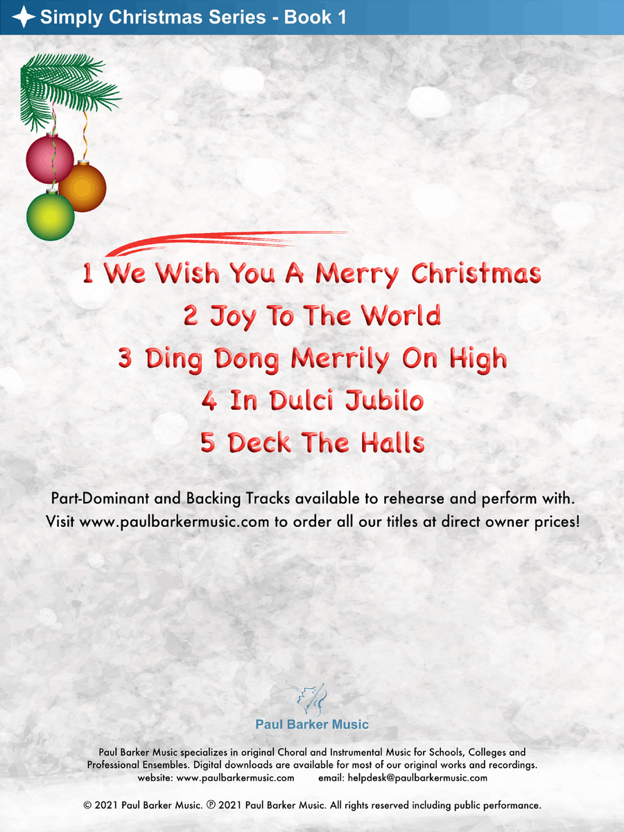 Christmas String Trios - Book 1 String Trio scores gallery preview page 2