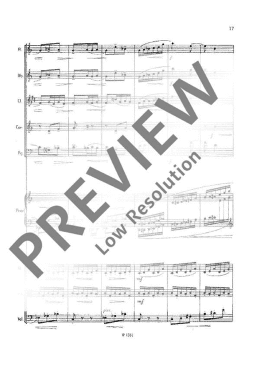 Nonet Piano scores gallery preview page 18