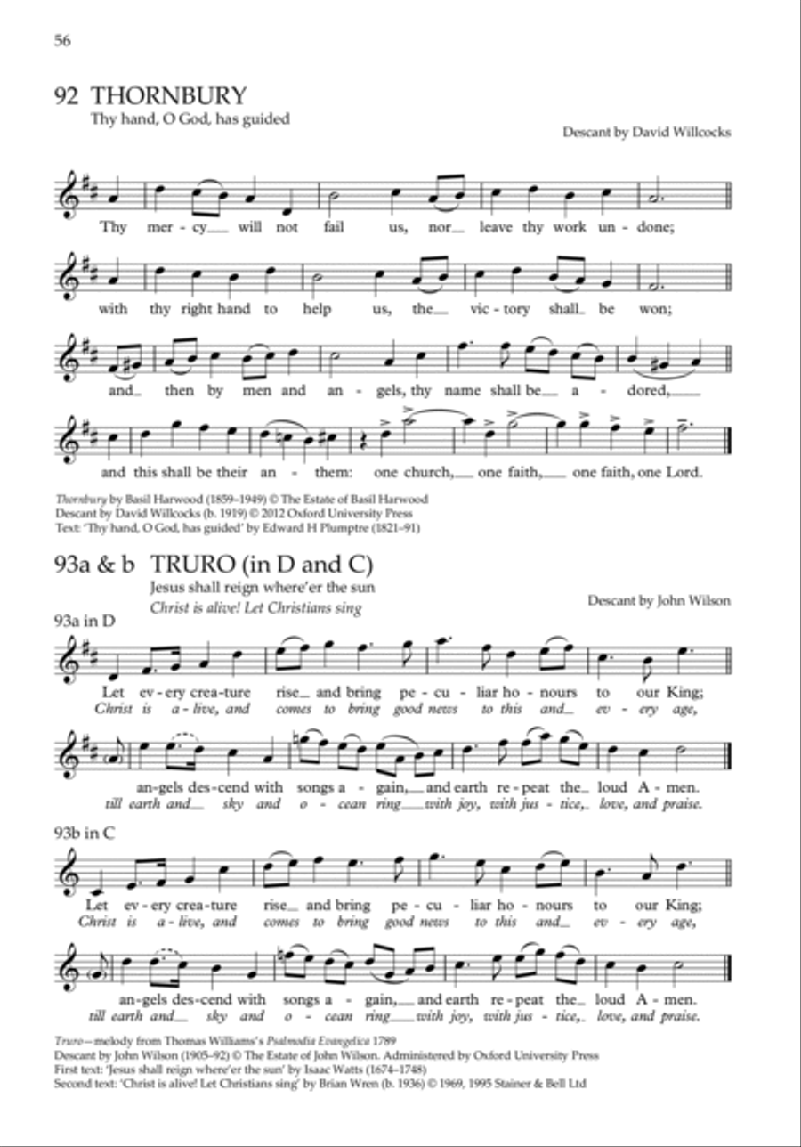 The Oxford Book of Descants 4-Part scores gallery preview page 6