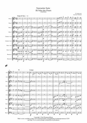 Tchaikovsky: Casse-Noisette (Nutcracker Suite)III.Valse des Fleurs ( Dance of Flowers) - wind dectet