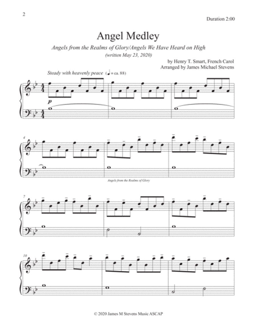 Angel Medley - Quiet Christmas Piano image number null