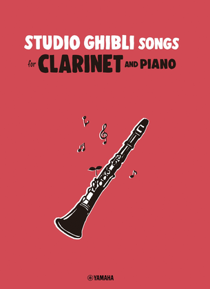 Book cover for Studio Ghibli Songs for Clarinet and Piano (English Version)