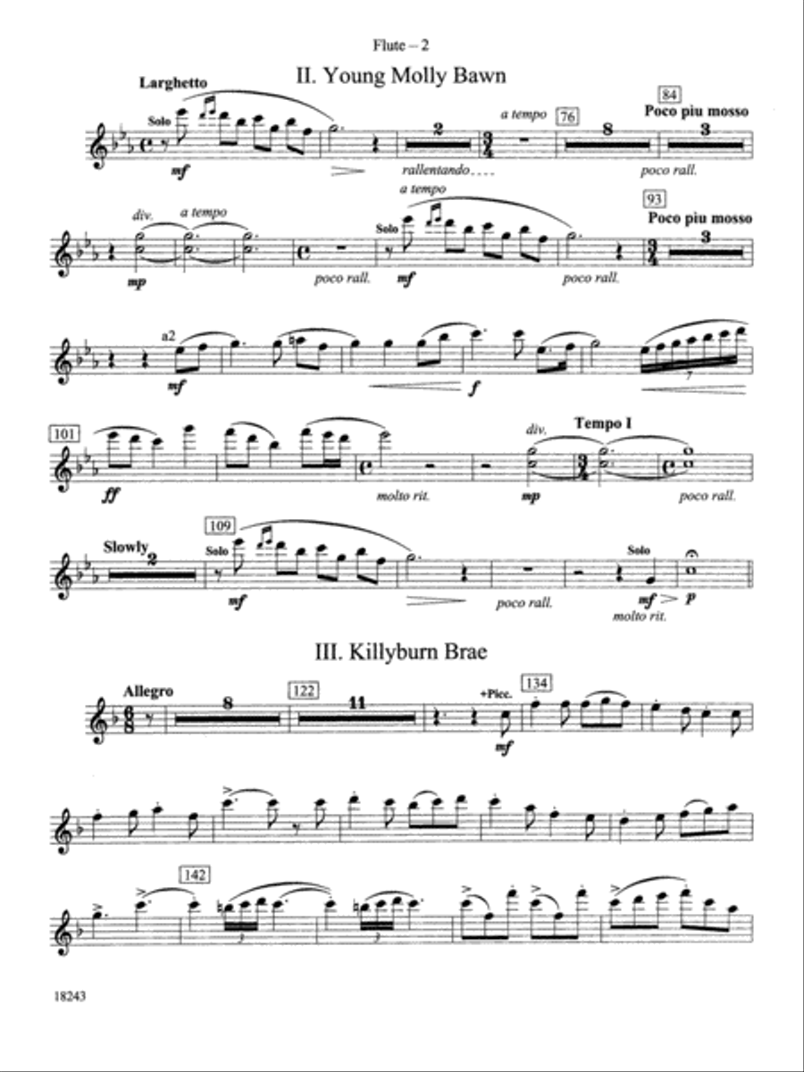 A Longford Legend: Flute Concert Band scores gallery preview page 2