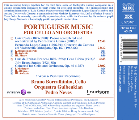 Portuguese Cello & Orchestra
