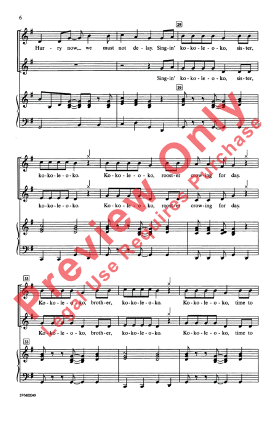 Kokoleoko 2-Part scores gallery preview page 5