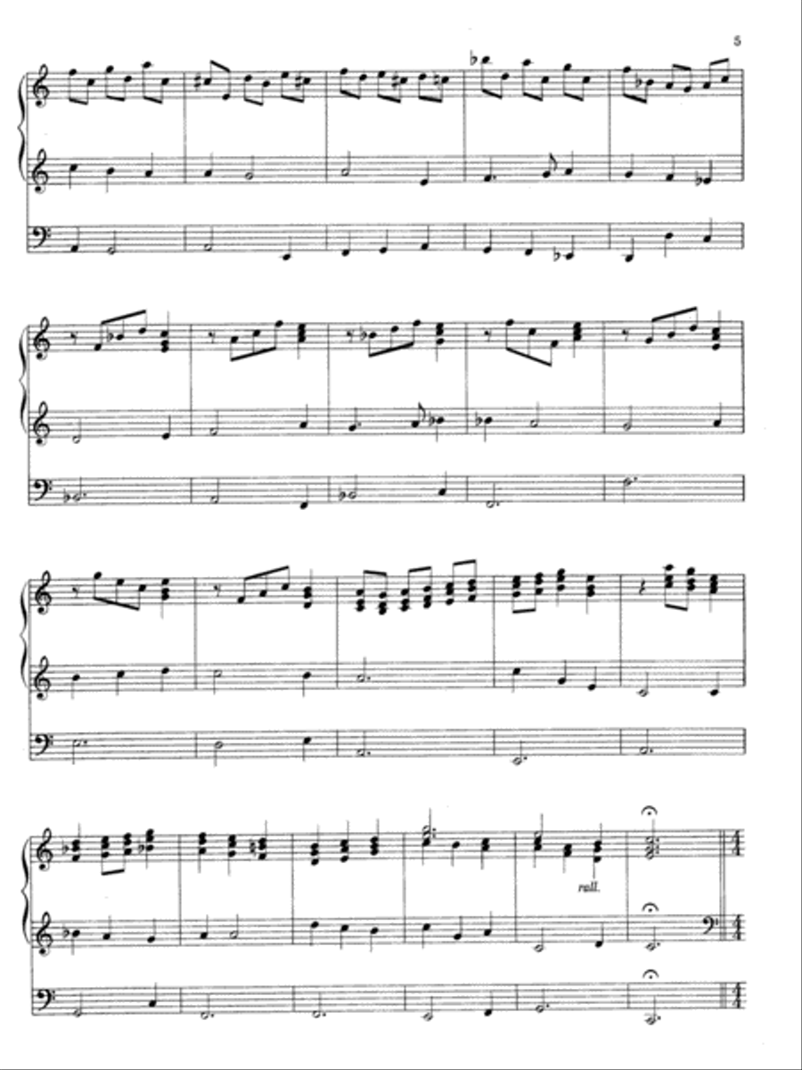 Abbot's Leigh Organ Solo scores gallery preview page 5