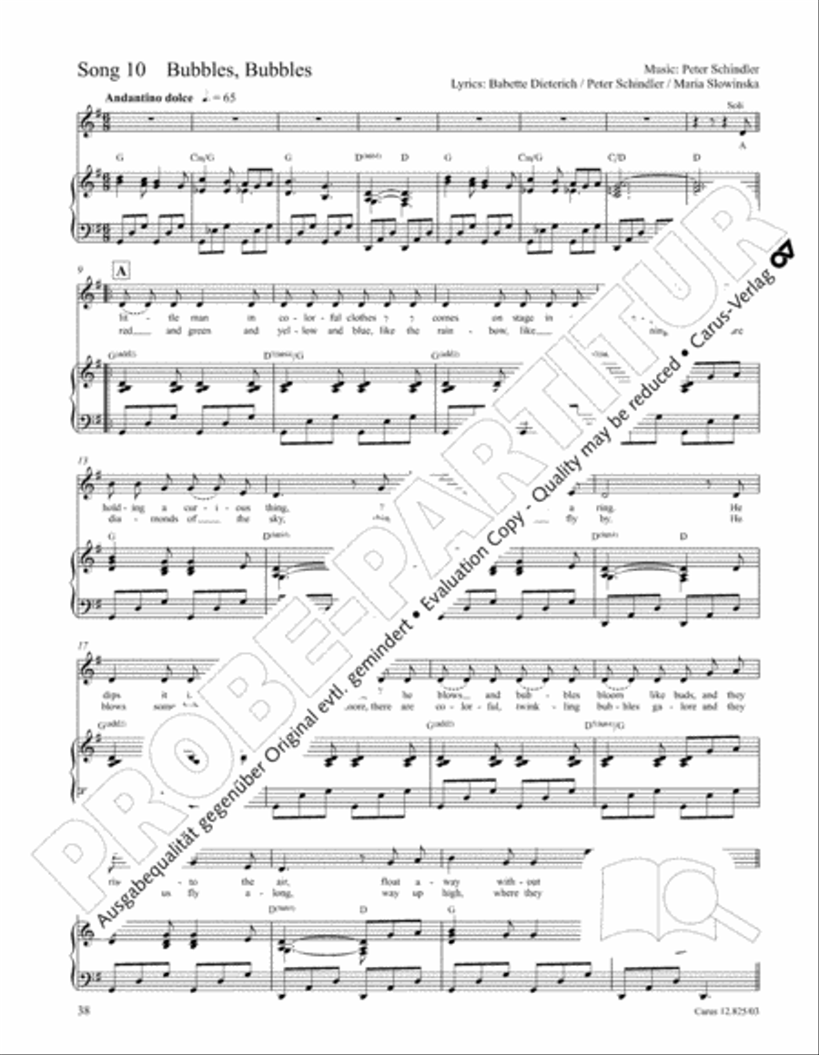 Circus Allegro Circus Allegro Choir scores gallery preview page 39