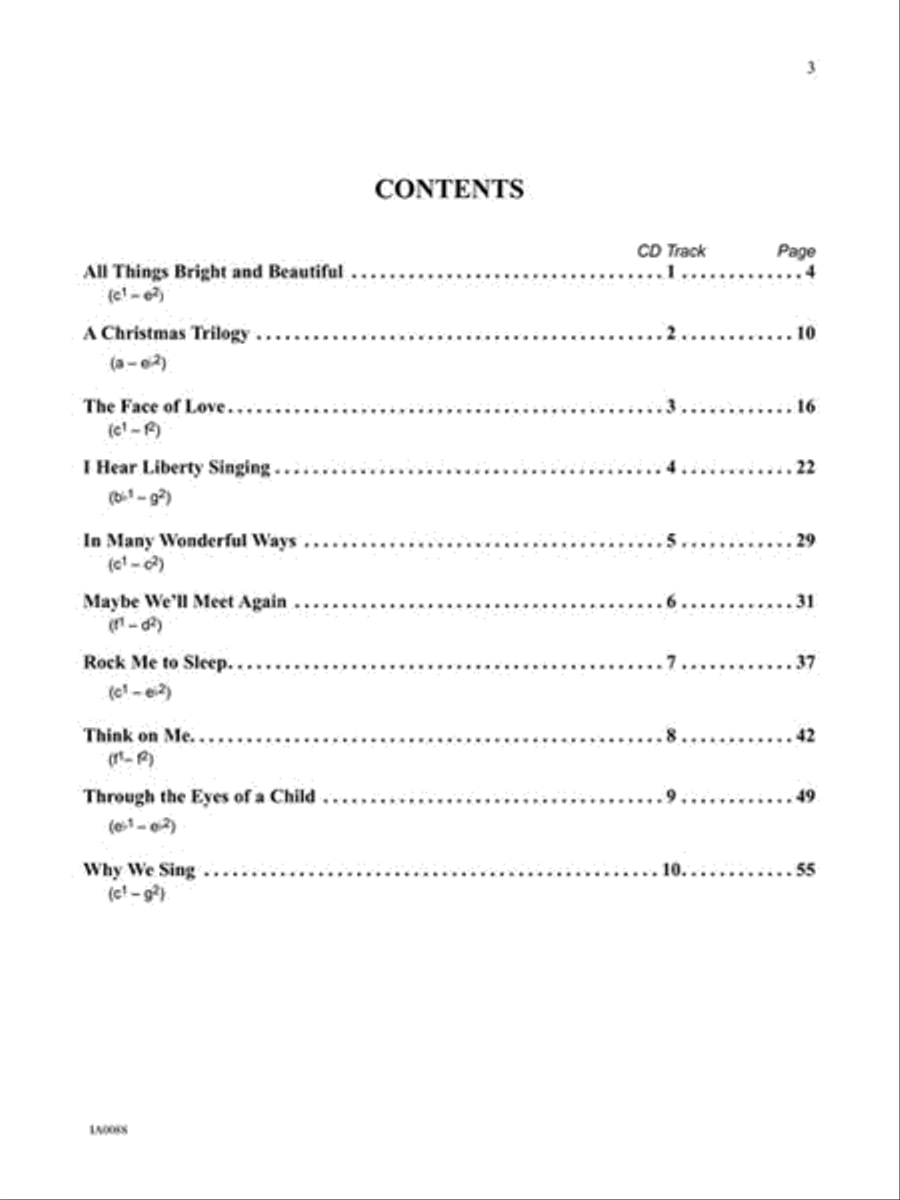 Why We Sing Why We Sing Voice scores gallery preview page 2