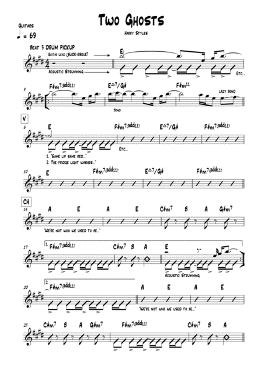 Two Ghosts Small Ensemble scores gallery preview page 2