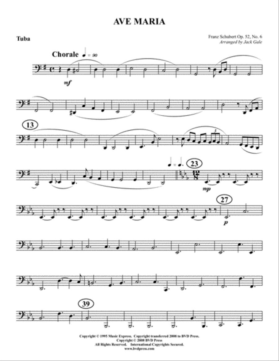 Ceremonial Music for Brass Quintet Brass Quintet scores gallery preview page 6