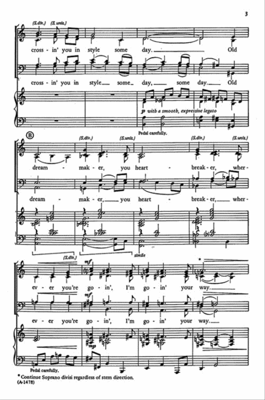 Moon River 4-Part scores gallery preview page 3