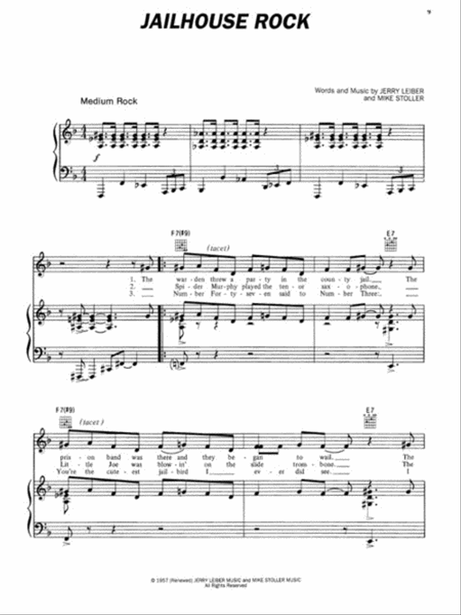 Elvis Presley Anthology – Volume 2 Piano, Vocal, Guitar scores gallery preview page 4