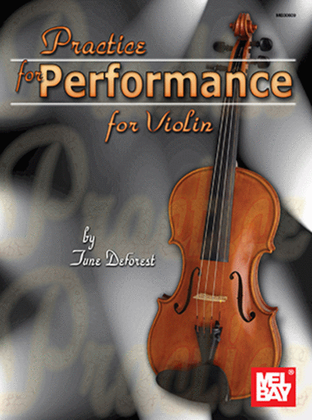 Book cover for Practice for Performance for Violin