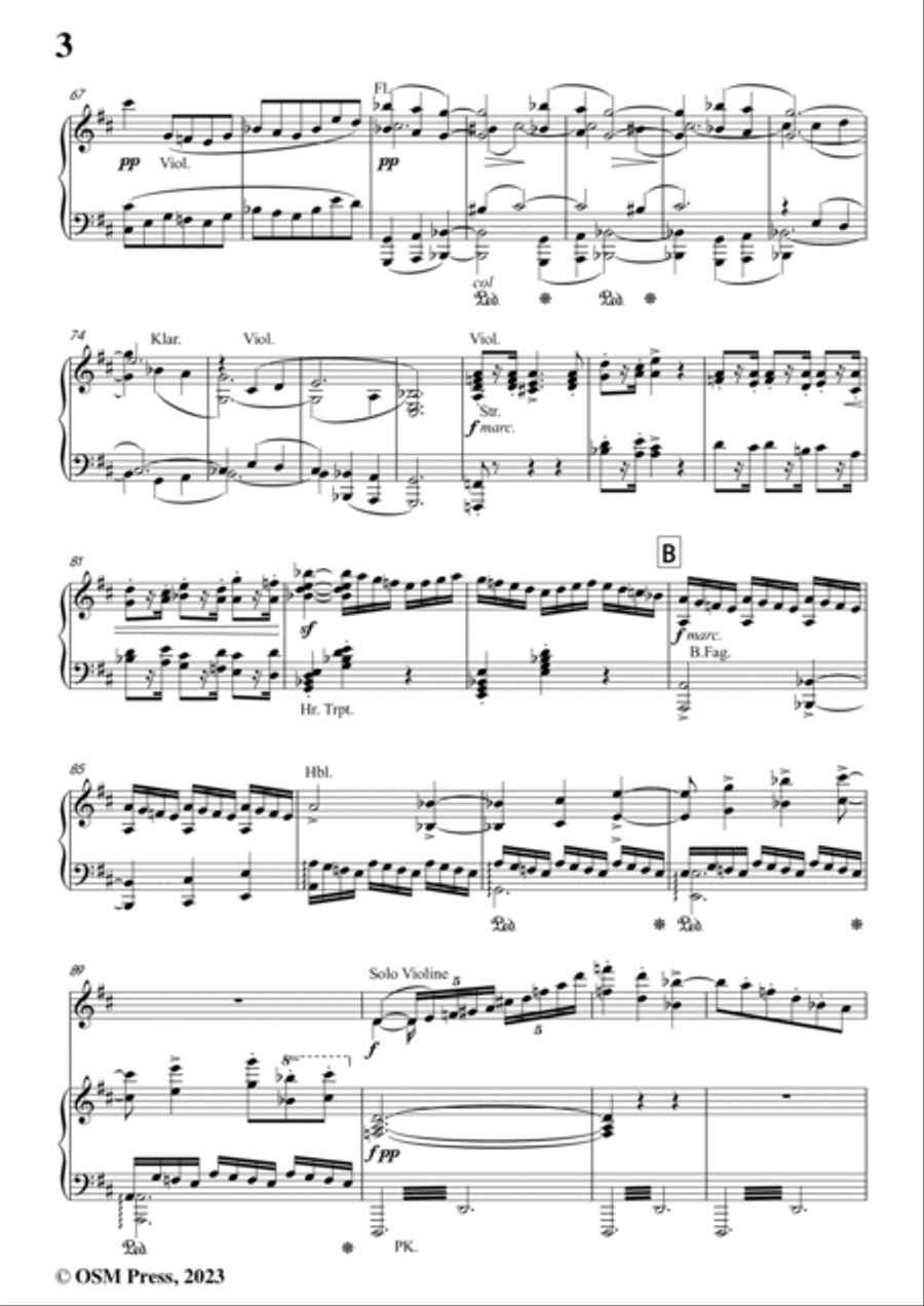 Brahms-Violin Concerto in D Major,Op.77 Violin Solo scores gallery preview page 4