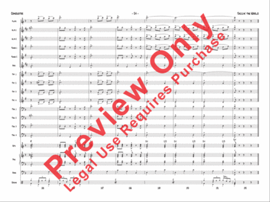 Jazzin' the World Jazz Ensemble scores gallery preview page 27