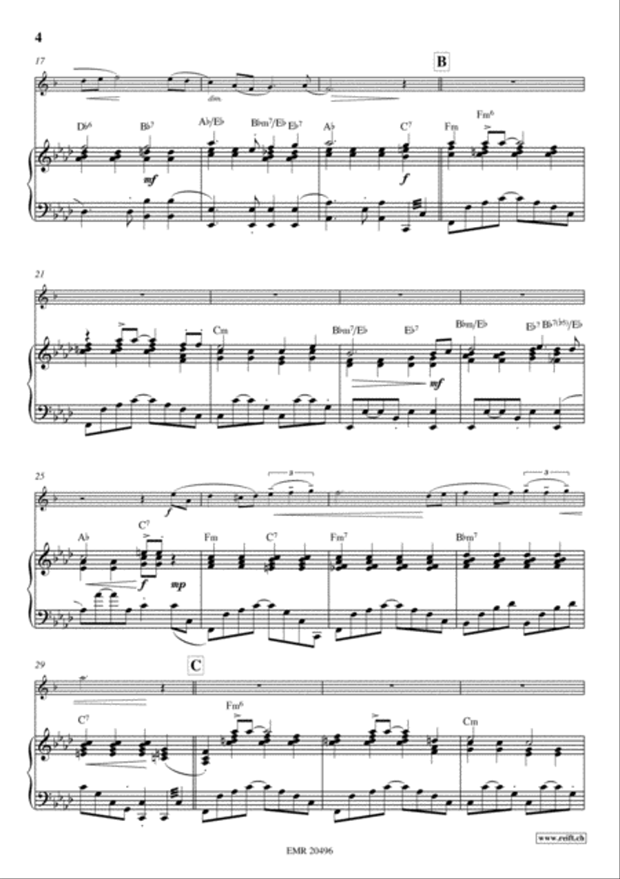 Peace And Love Alto Saxophone scores gallery preview page 4