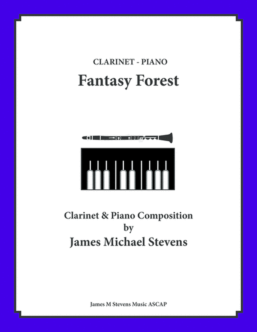 Fantasy Forest - Clarinet & Piano image number null
