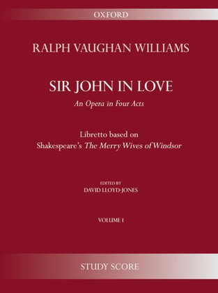 Book cover for Sir John in Love