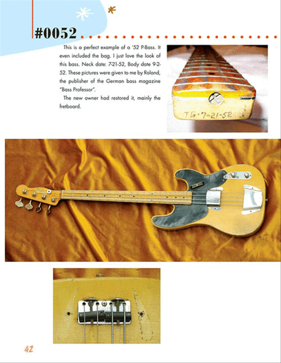 Fender Precision Basses Guitar scores gallery preview page 4