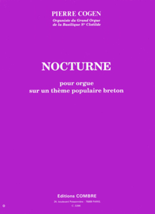 Book cover for Nocturne (sur un theme populaire breton)