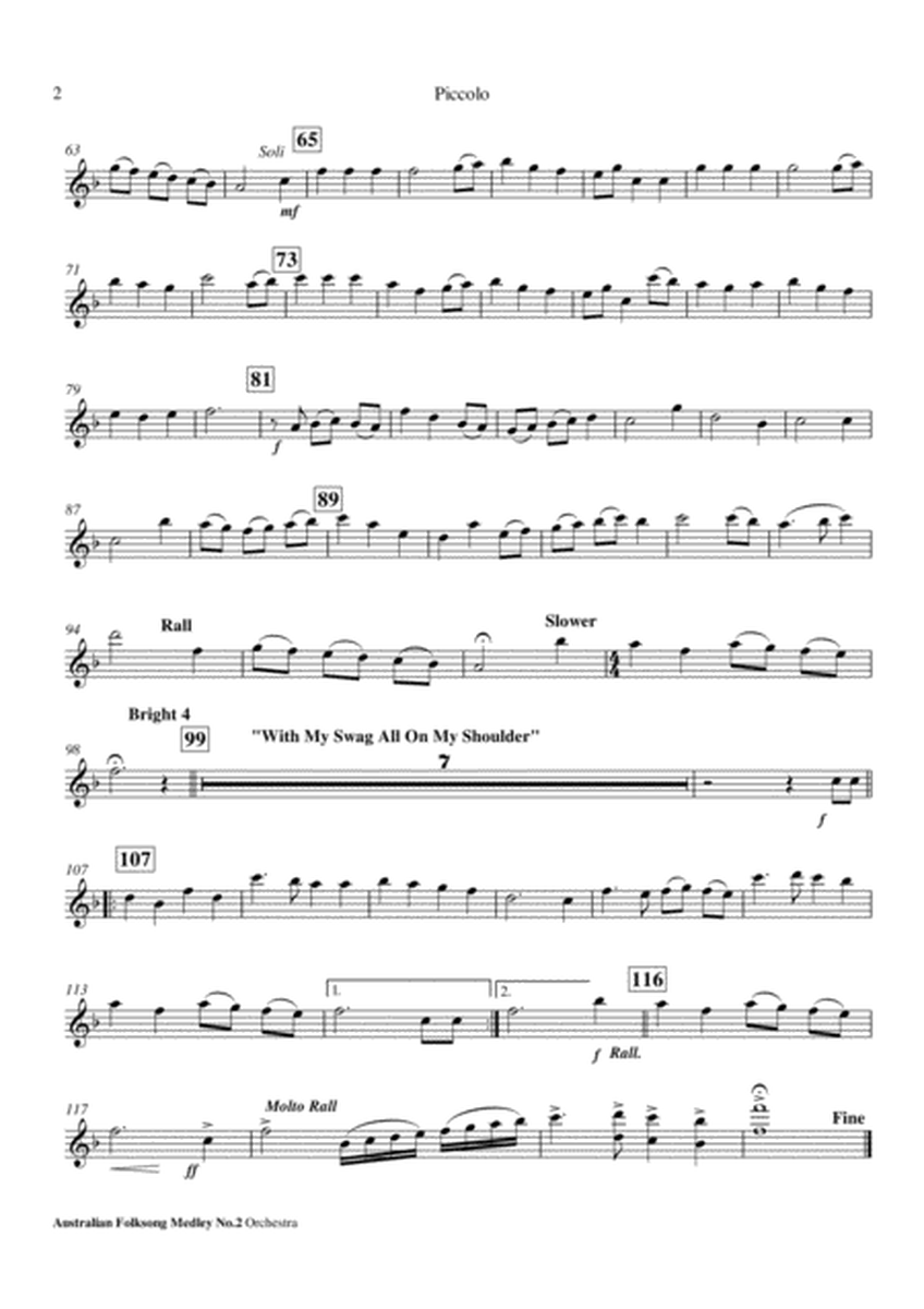 Australian Folksong Medley No. 2 - Orchestra image number null