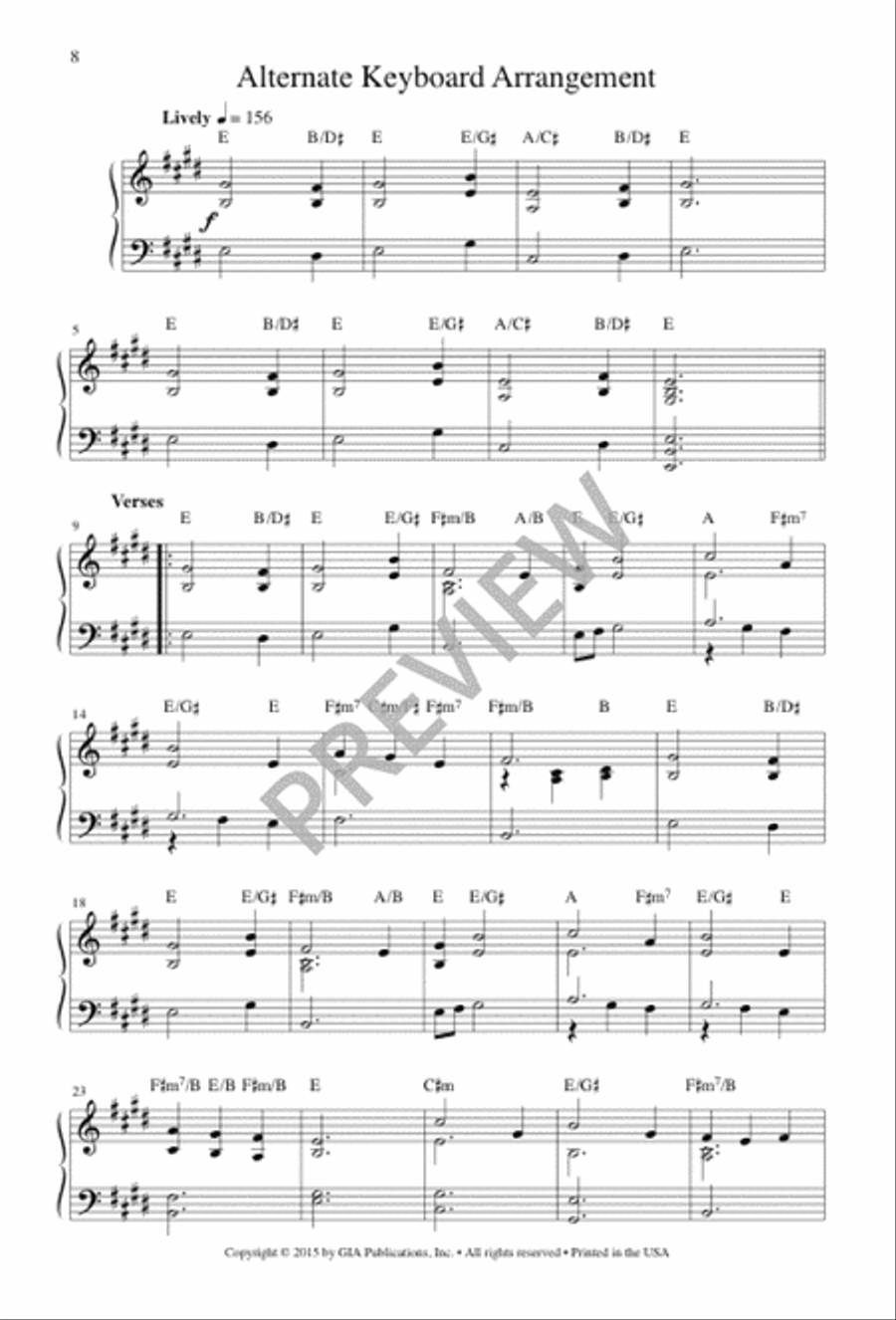 We Gather Round You SAB scores gallery preview page 9
