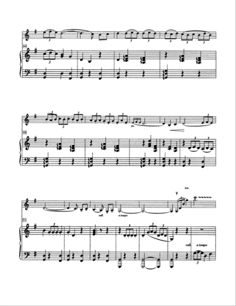 TRAVELS ABROAD Violin Solo scores gallery preview page 6
