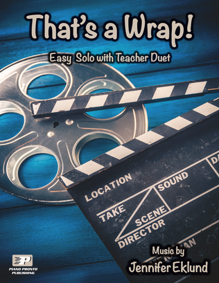 Book cover for That's a Wrap! (Easy Solo with Teacher Duet)