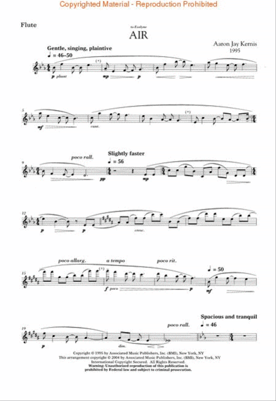 Air Flute Solo scores gallery preview page 4