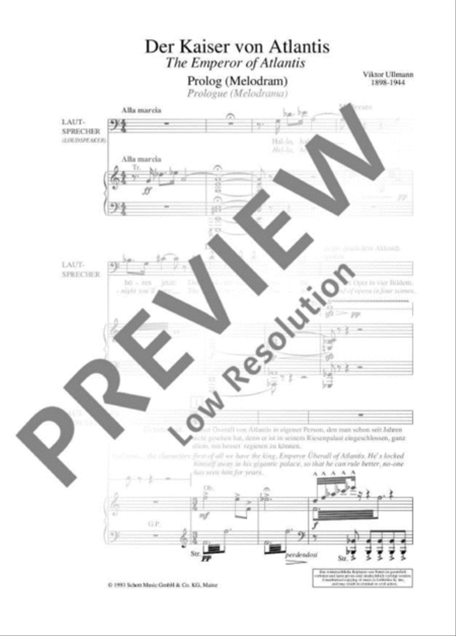 The Emperor of Atlantis Saxophone scores gallery preview page 12