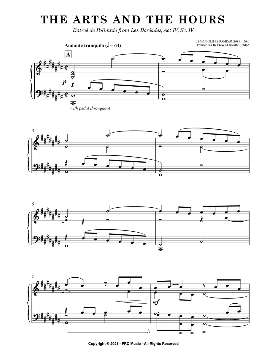 Rameau: Les Boréades: 