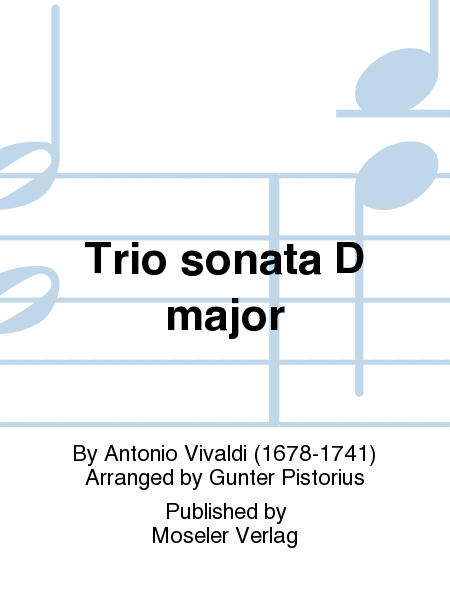 Trio sonata D major