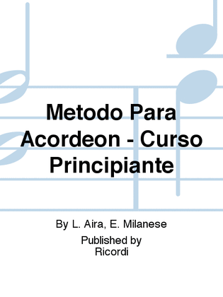 Metodo Para Acordeon - Curso Principiante
