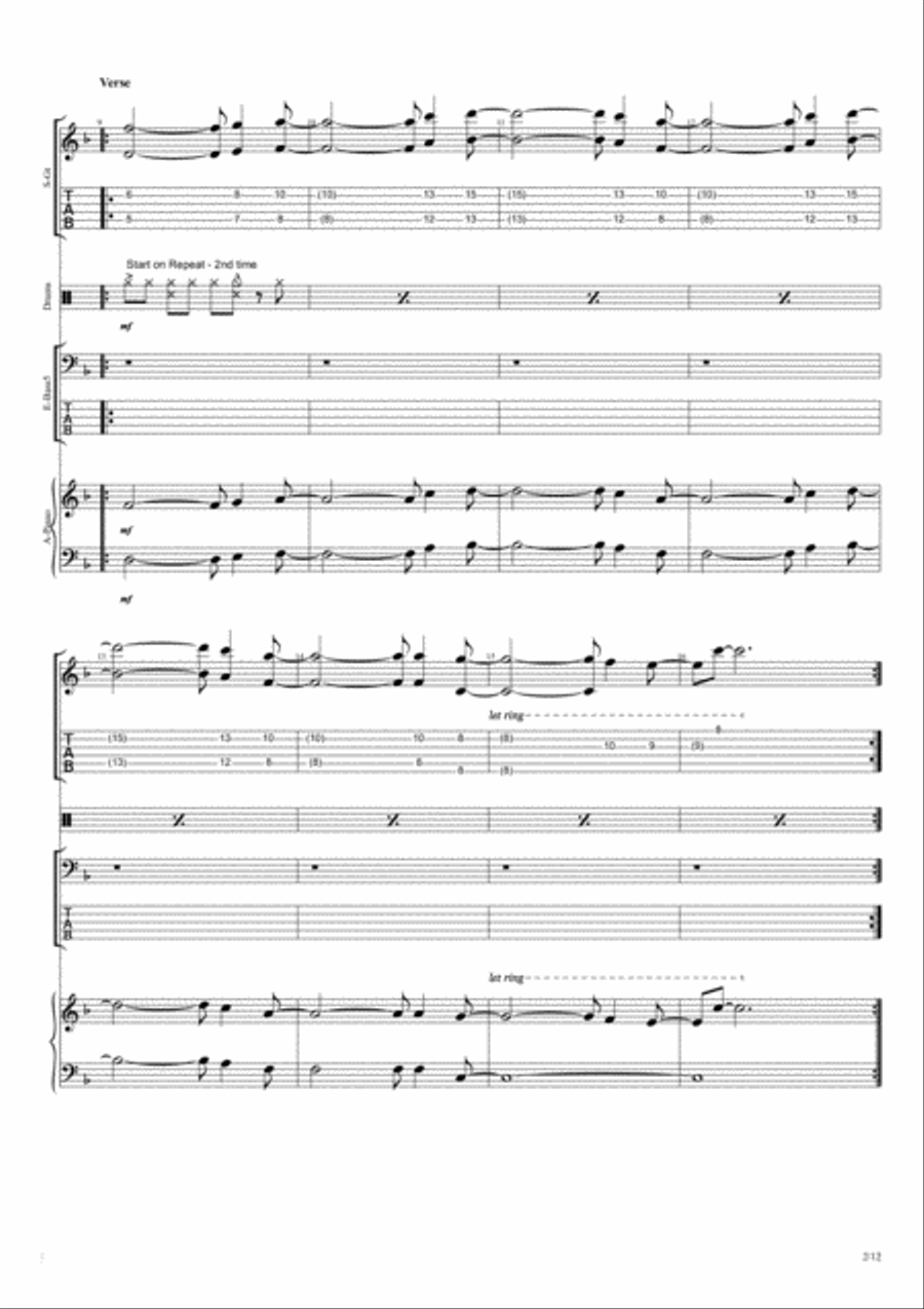 Hold Back The River Hold Back The River Small Ensemble scores gallery preview page 2
