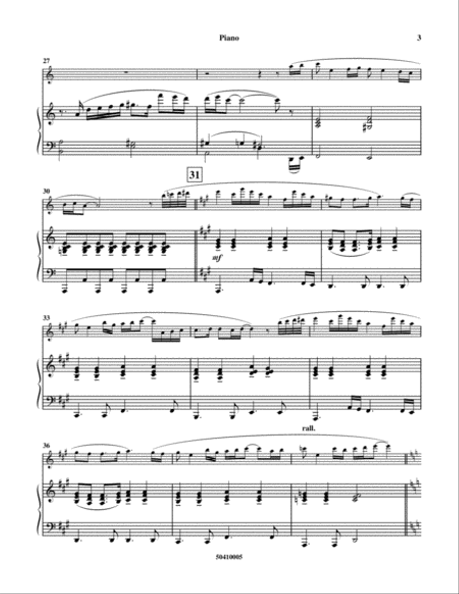 Mystic Journey Flute Solo scores gallery preview page 3